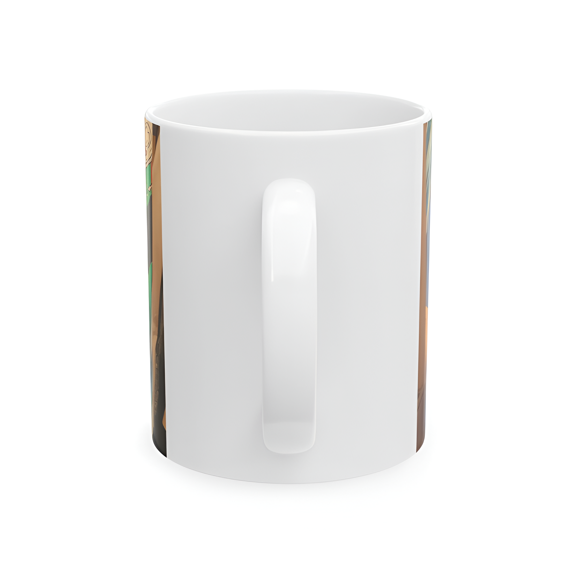 Anime Inspired Ceramic Mug, Demon Slayer Gift, Coffee Lovers, Unique Tea Cup,