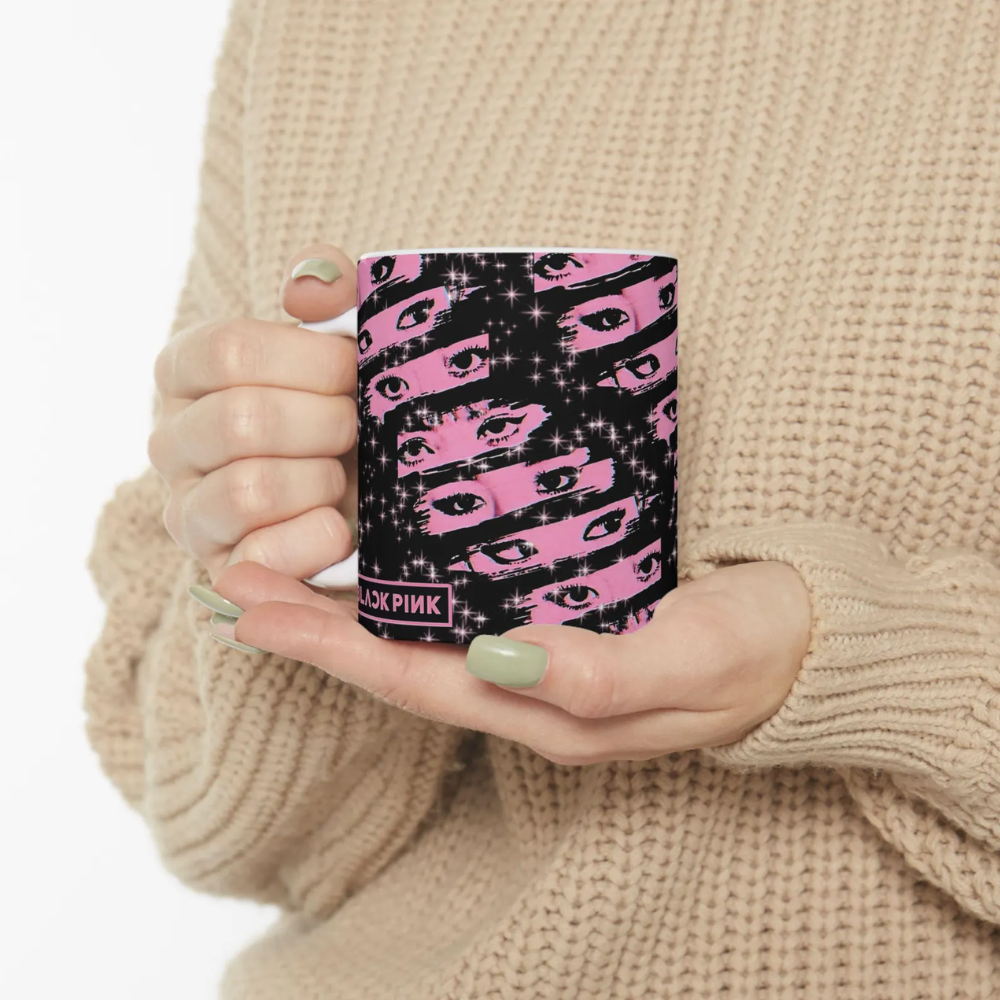 Black Pink K-Pop Ceramic Mug: Music Lover Gift