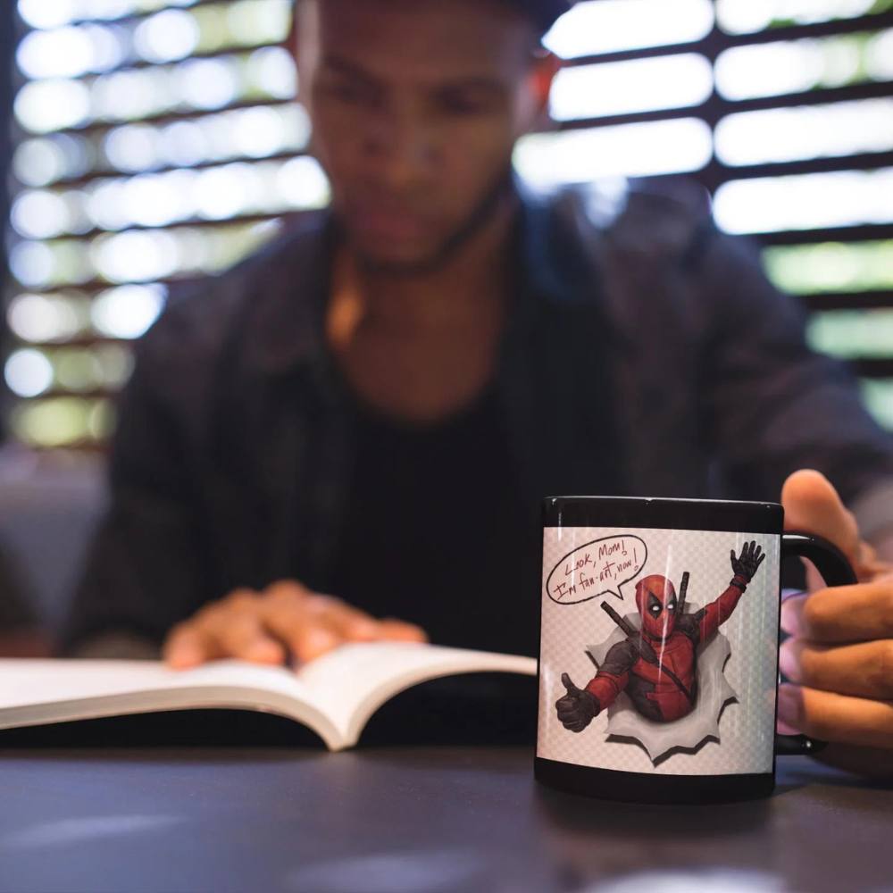 Deadpool Comic Book Quote Ceramic Coffee Mug