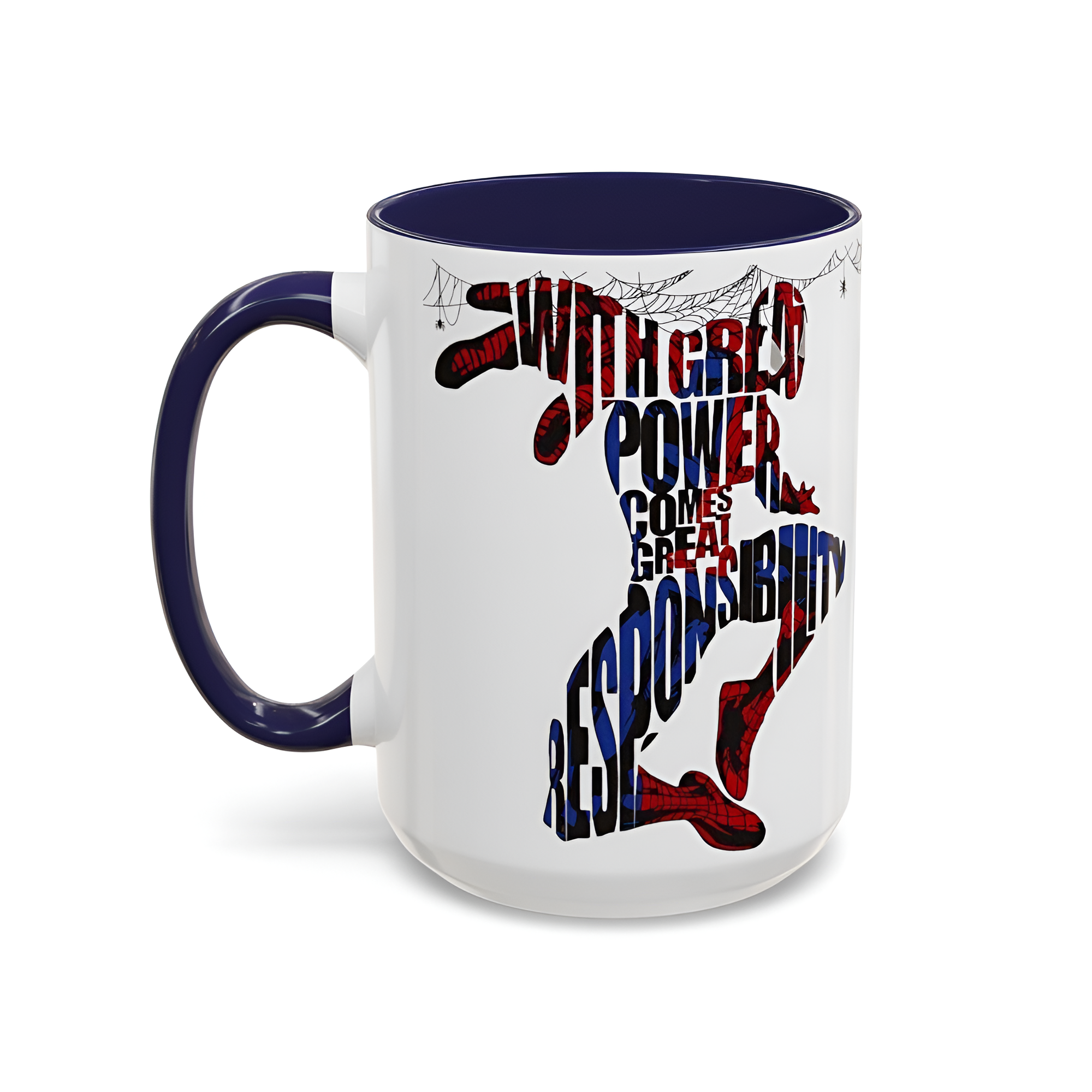 Spider Man Power Quote Ceramic Mug