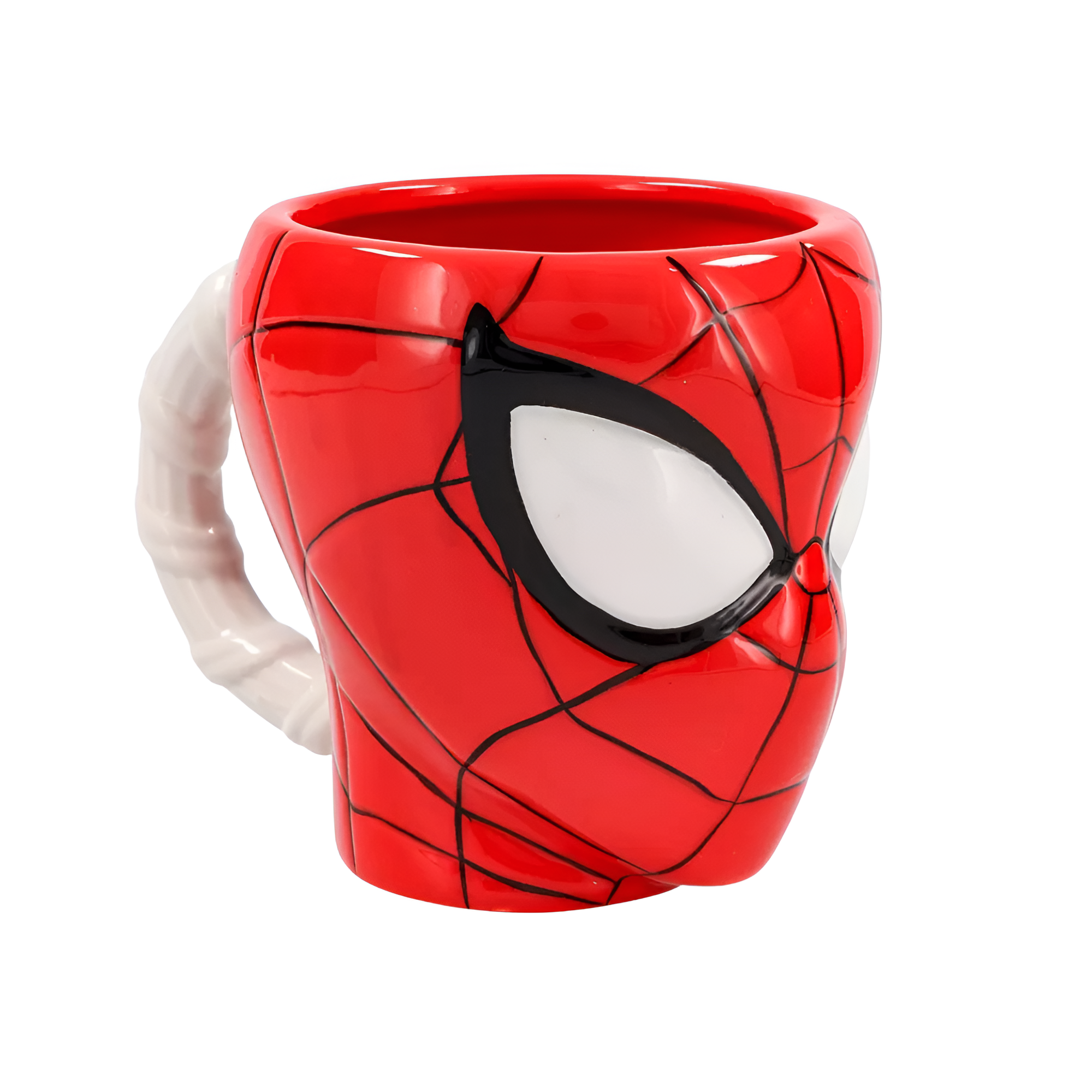 Spider Man 3D Sculpted Ceramic Mug With Web Handle