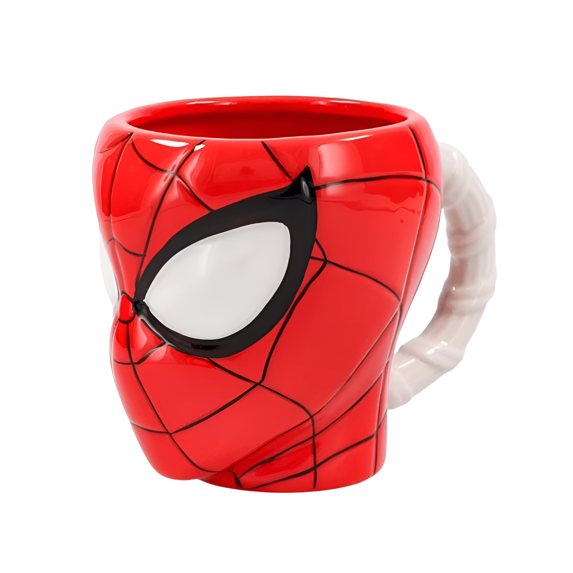Spider Man 3D Sculpted Ceramic Mug With Web Handle