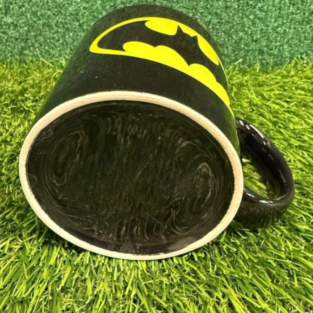 Batman Logo 90s Themed Ceramic Mug