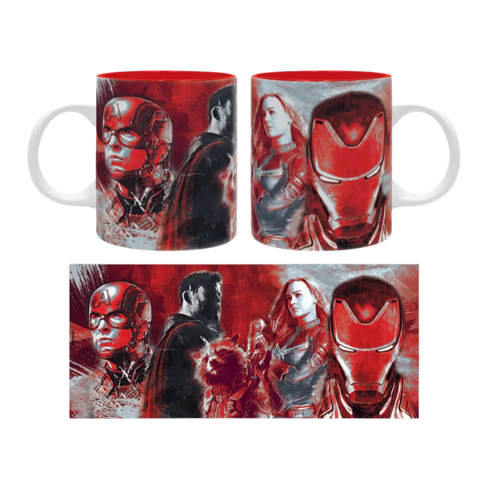 Iron Man And Captain Marvel Mug
