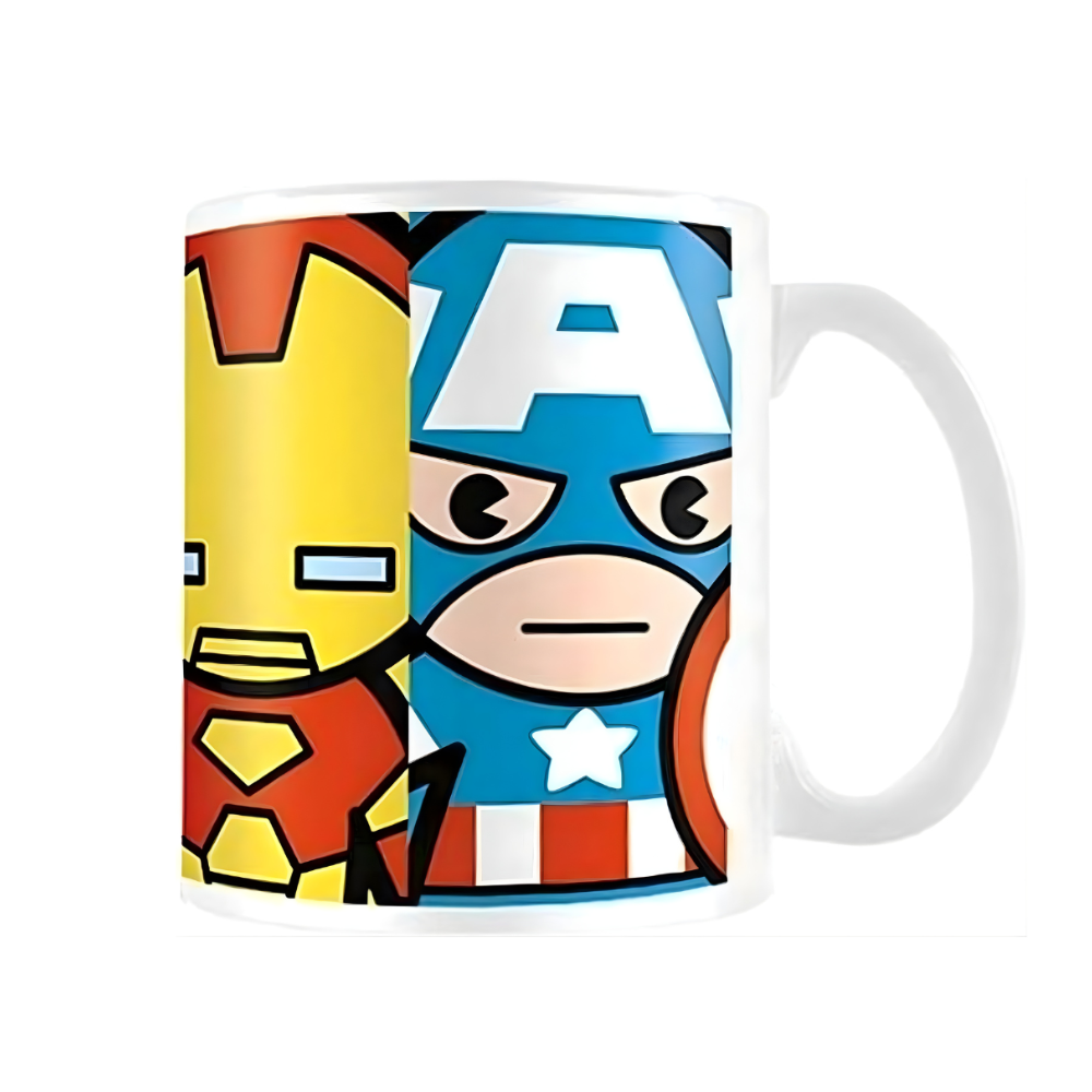 Spider Man Iron Man Captain America Mug