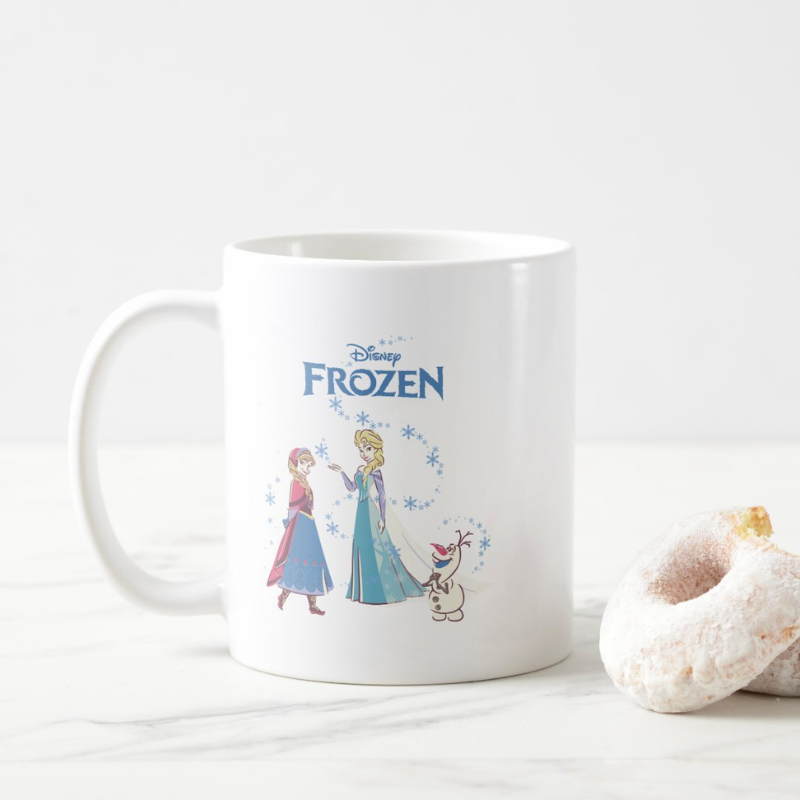 Frozen Elsa Anna Olaf Mug Ceramic Coffee and Tea Cup