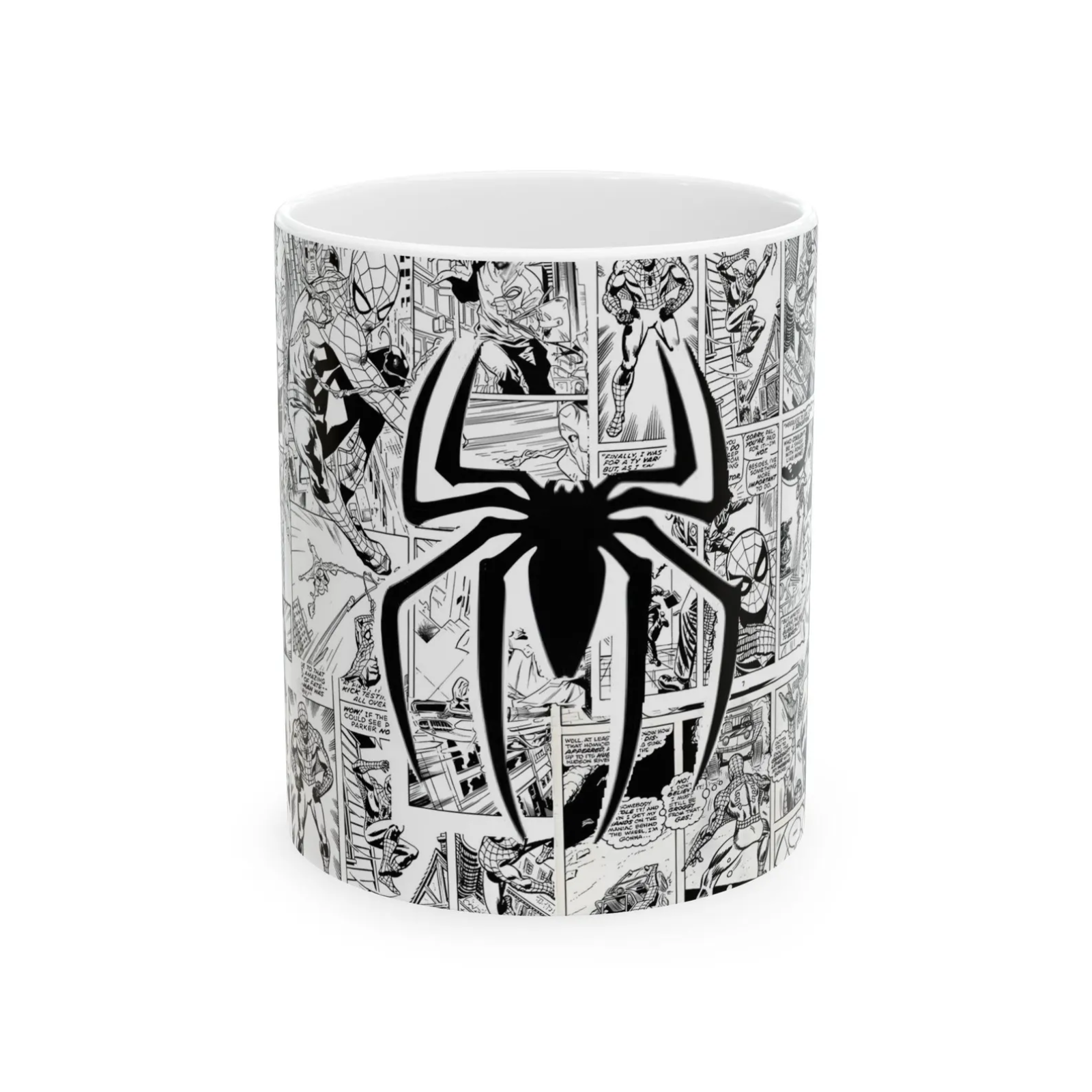 Spider Man Retro Themed Ceramic Mug