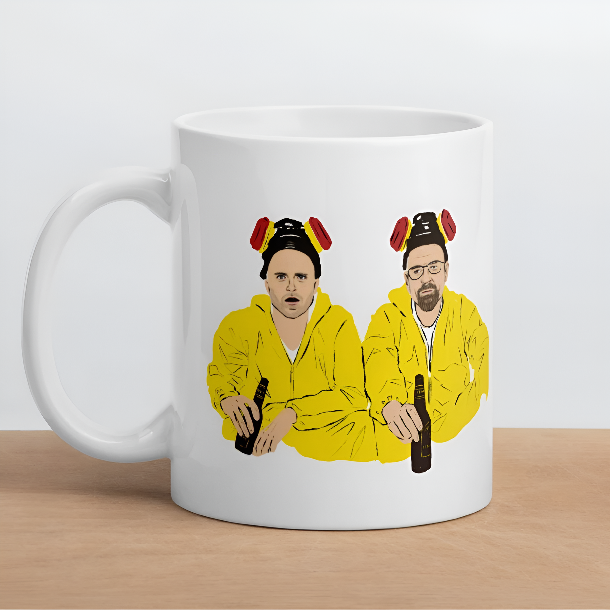 Breaking Bad Walter Jesse Hazmat Ceramic Mug