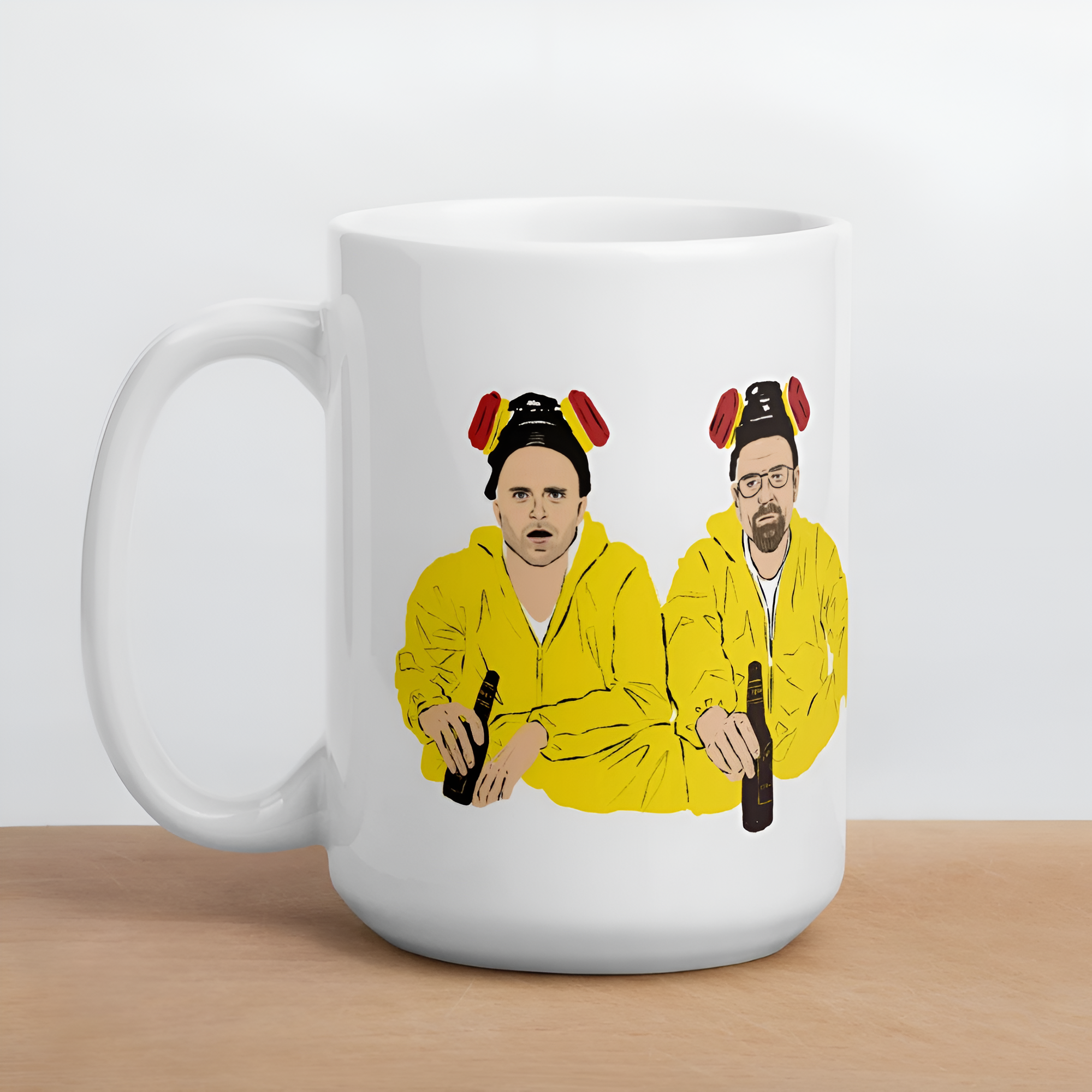 Breaking Bad Walter Jesse Hazmat Ceramic Mug