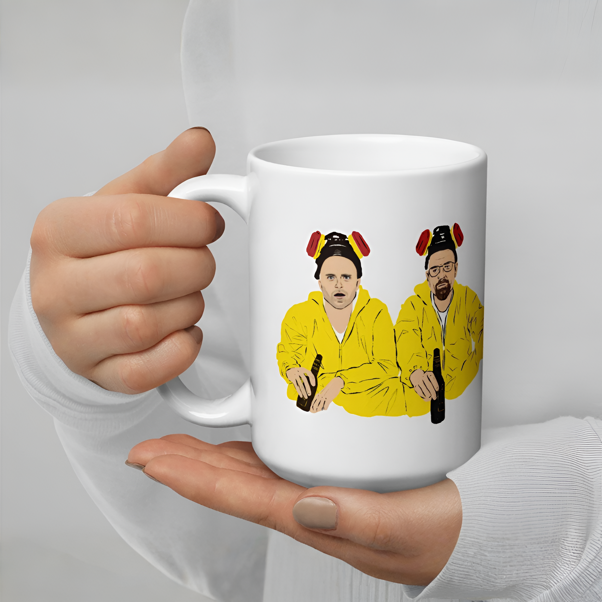 Breaking Bad Walter Jesse Hazmat Ceramic Mug