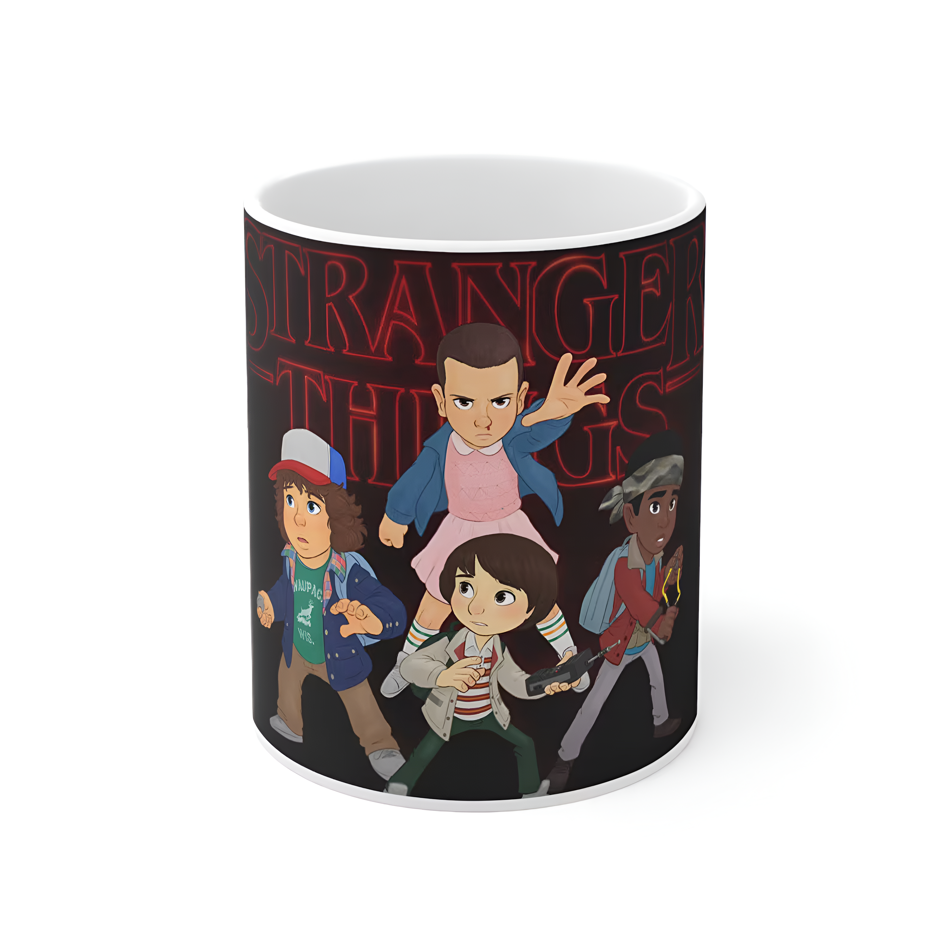 Stranger Things Cartoon Mug Design Gift