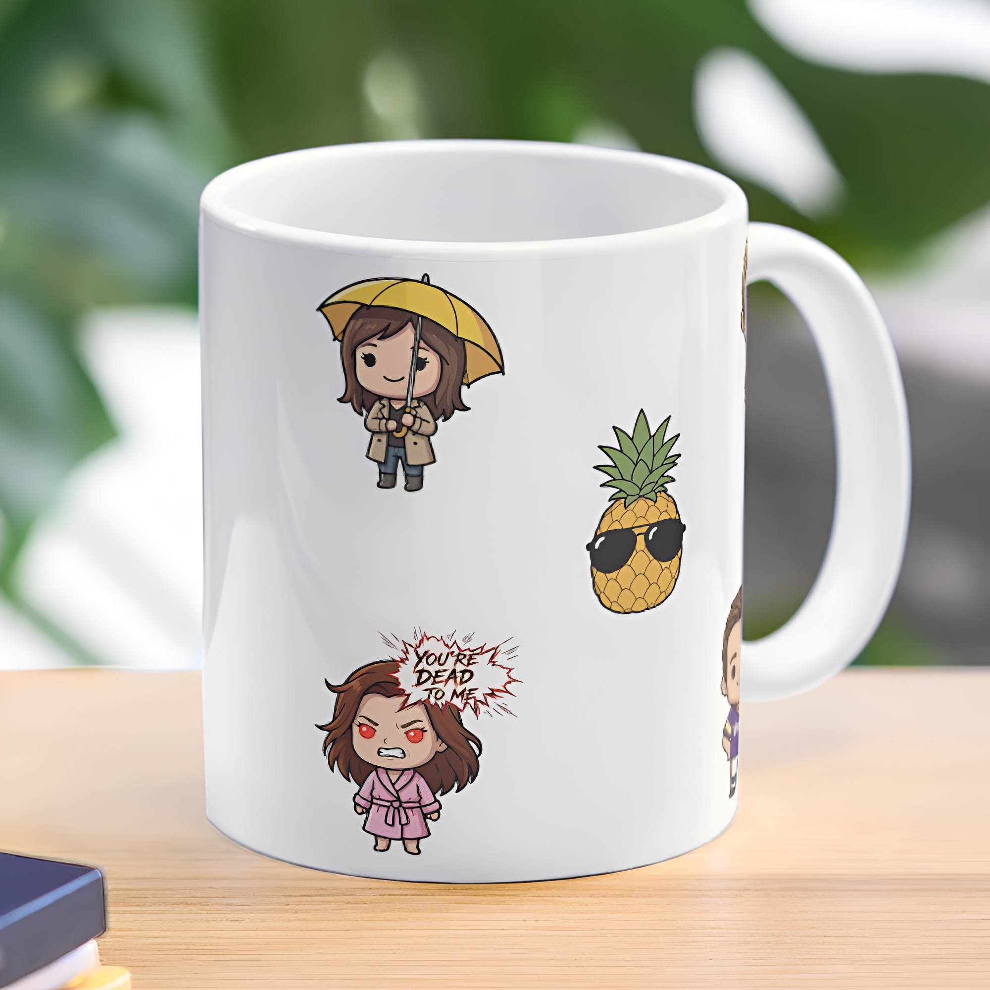 How I Met Your Mother Chibi Ceramic Mug