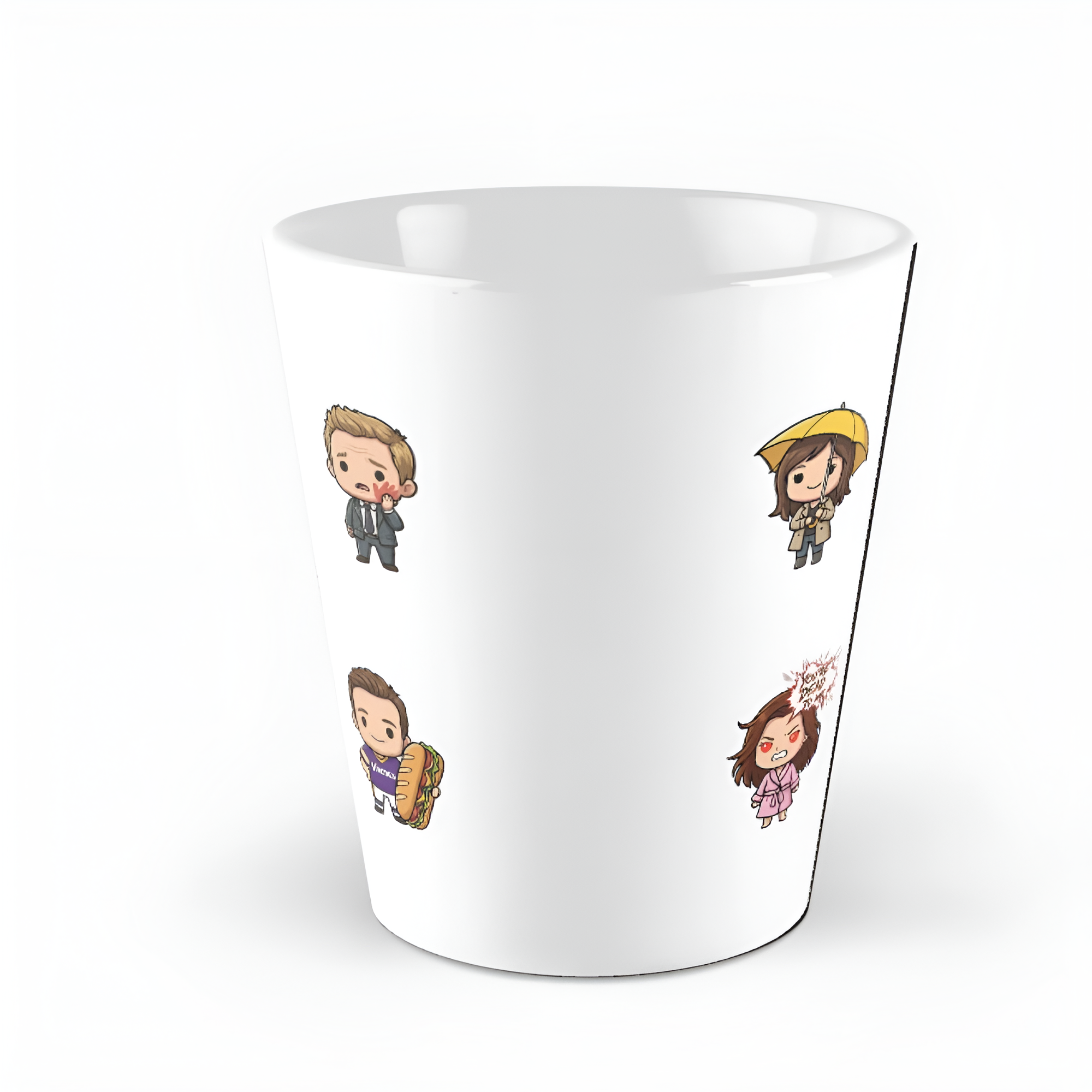 How I Met Your Mother Chibi Ceramic Mug