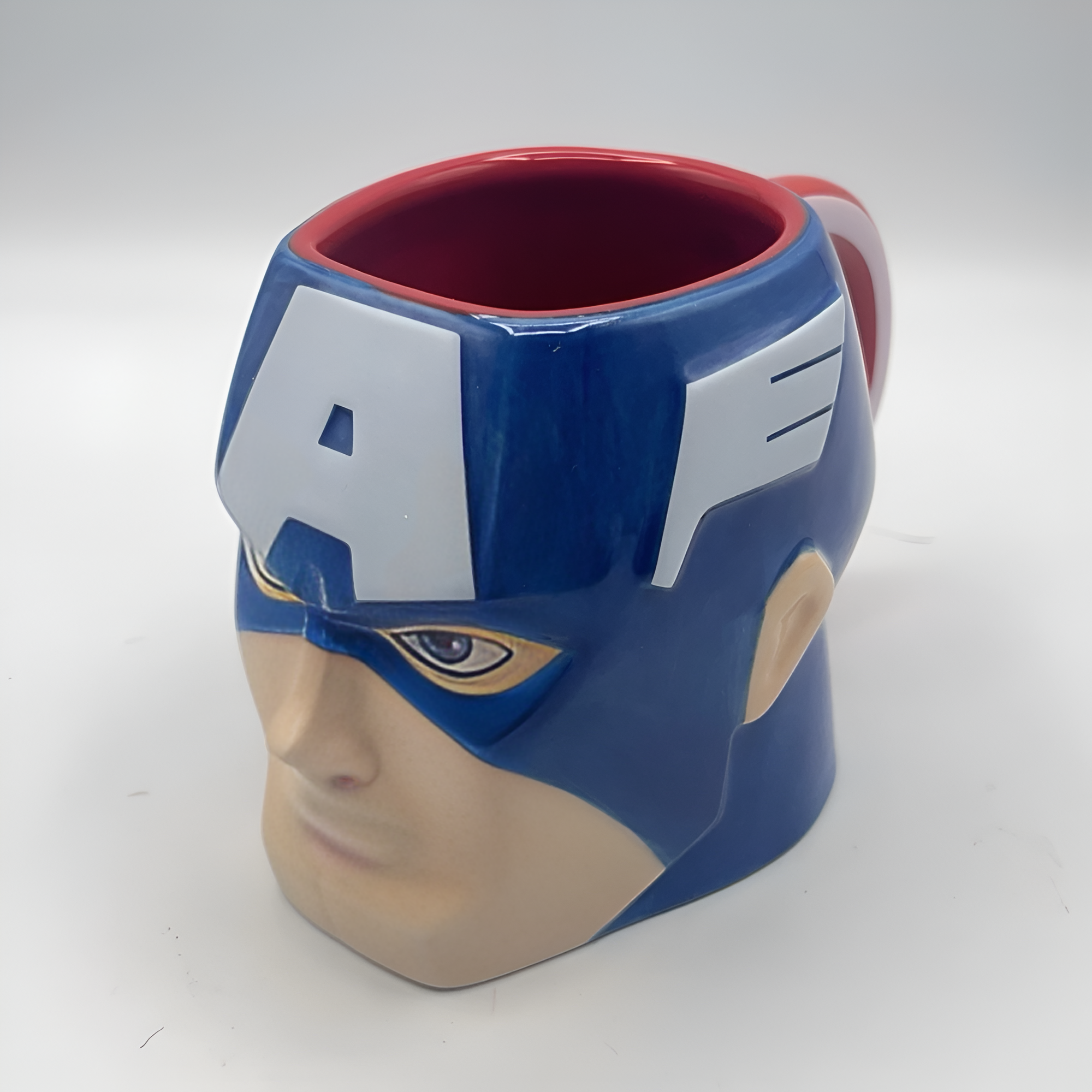 Marvel Avengers Captain America Shield 3D Sculpted Coffee Mug 14oz