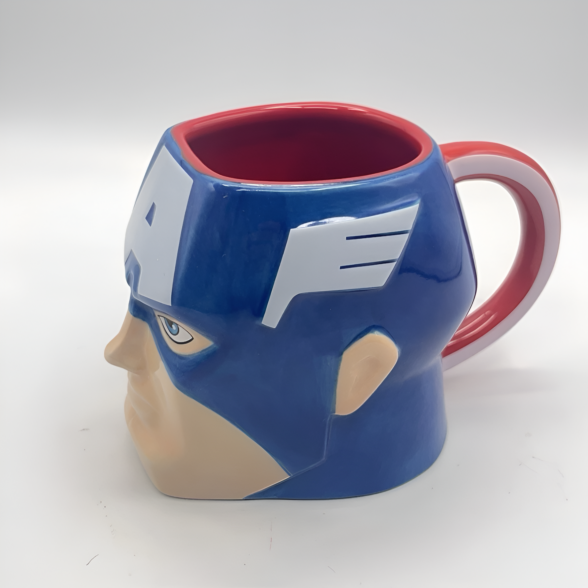 Marvel Avengers Captain America Shield 3D Sculpted Coffee Mug 14oz