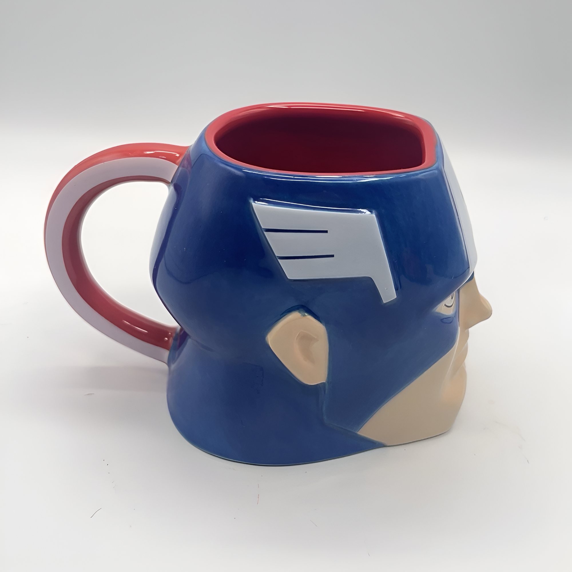 Marvel Avengers Captain America Shield 3D Sculpted Coffee Mug 14oz