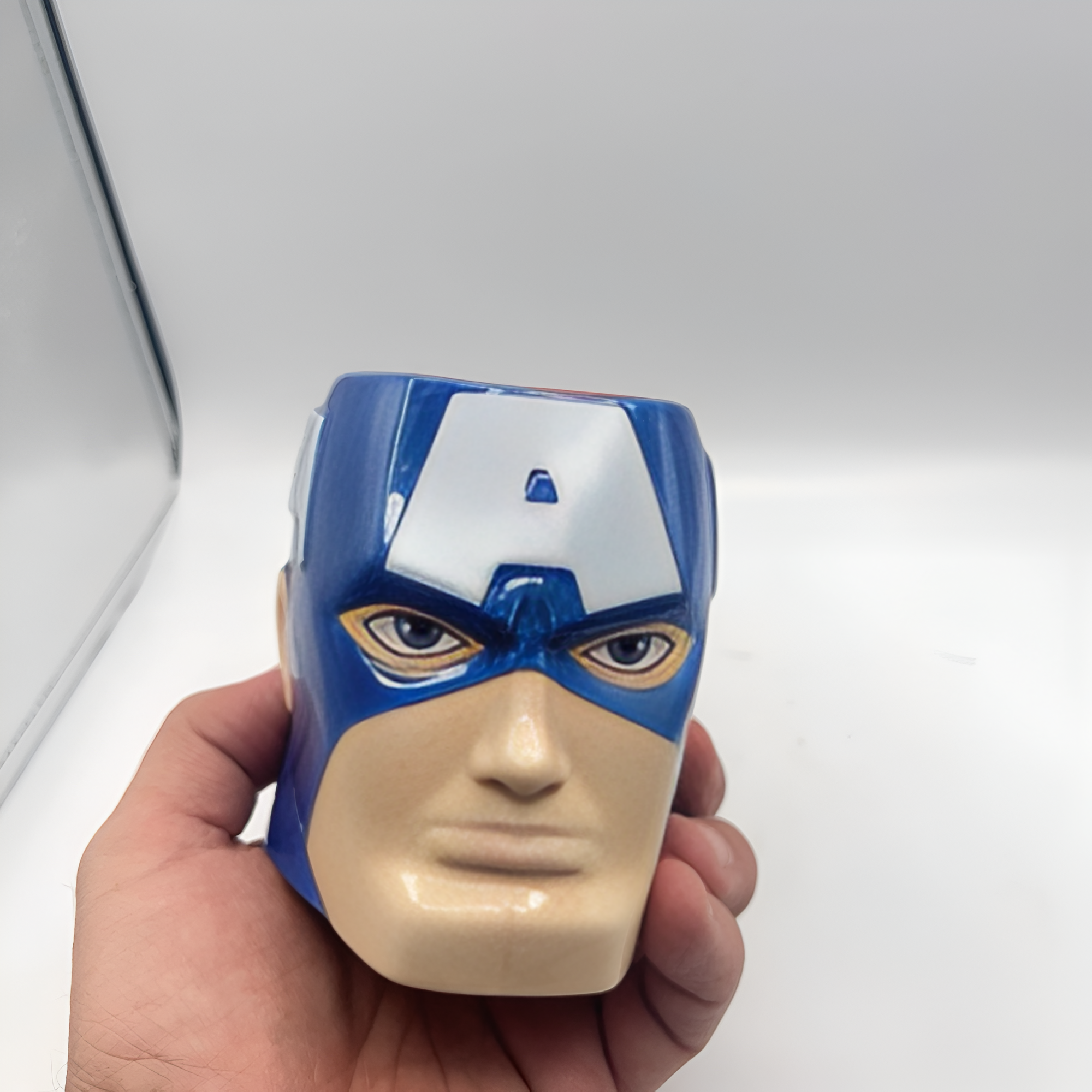 Marvel Avengers Captain America Shield 3D Sculpted Coffee Mug 14oz
