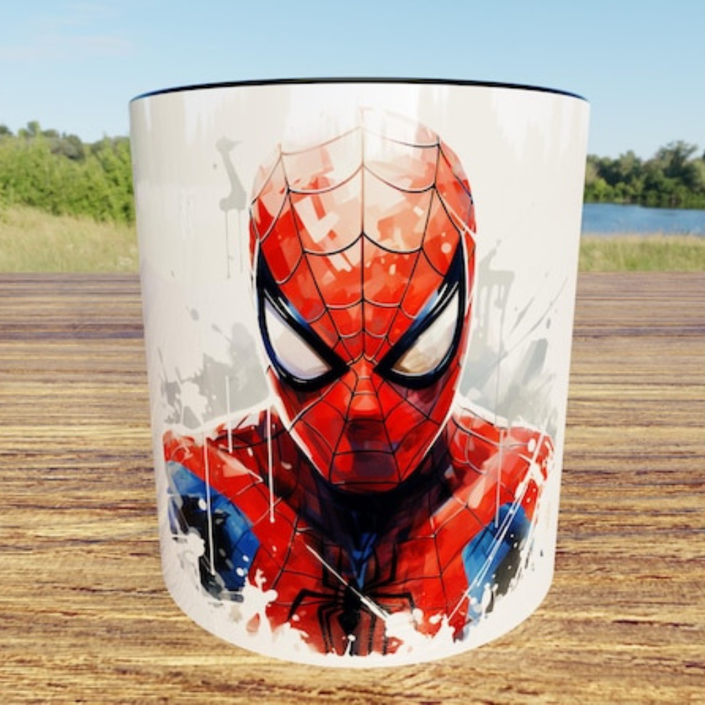 Spider Man Custom Name Mug