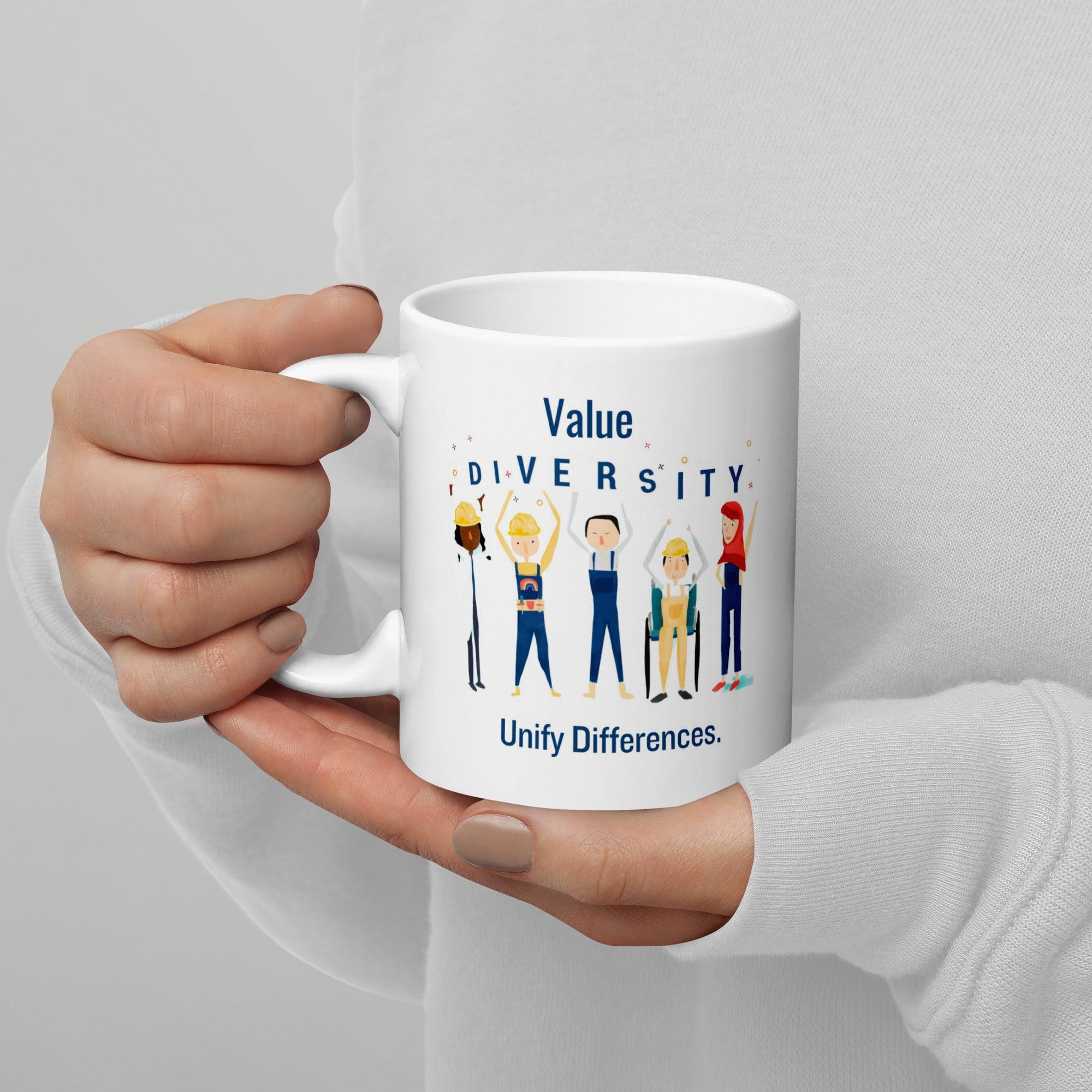 Diversity Unity Message Mug - Inspire Cups