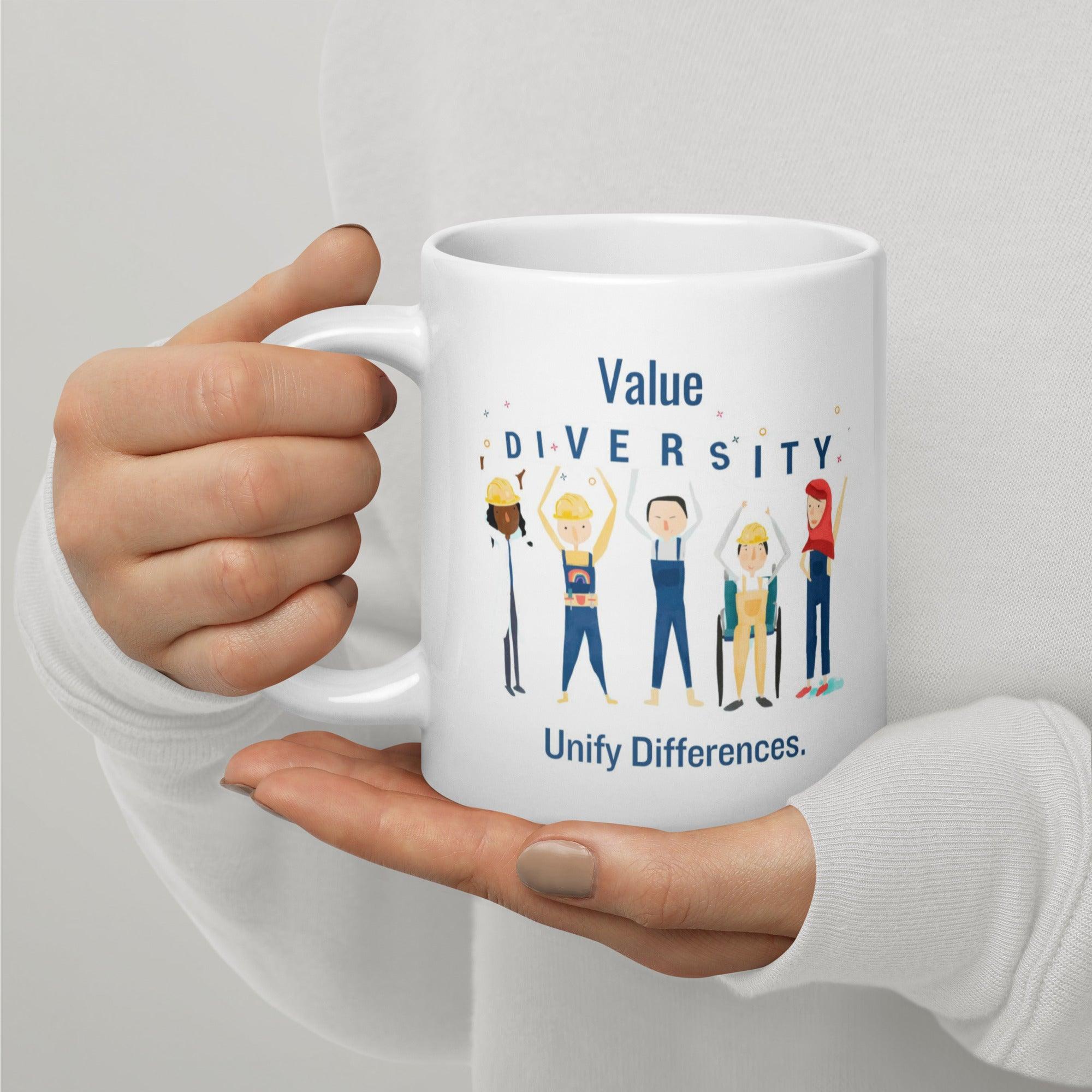 Diversity Unity Message Mug - Inspire Cups
