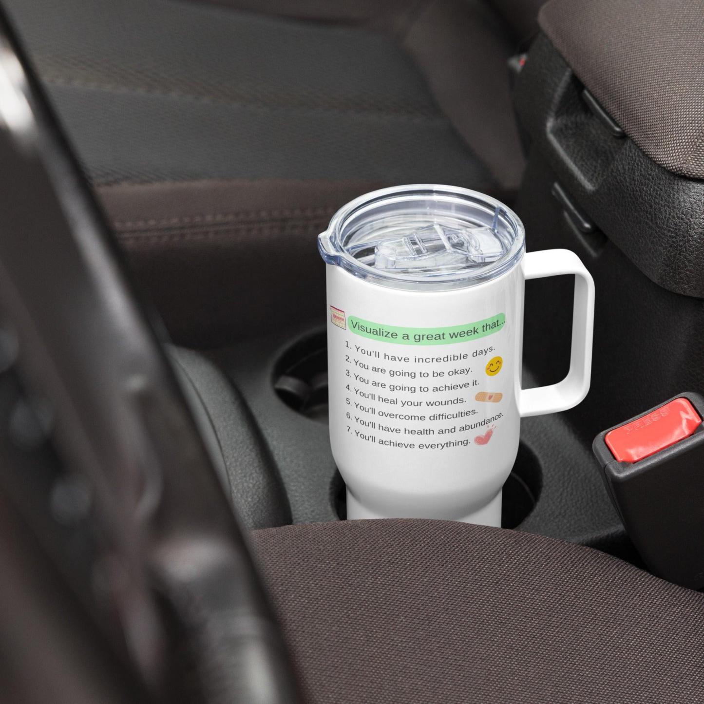 Positive Affirmation Travel Mug - Inspire Cups