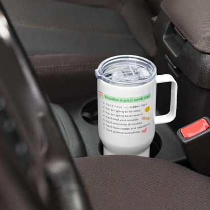 Positive Affirmation Travel Mug - Inspire Cups
