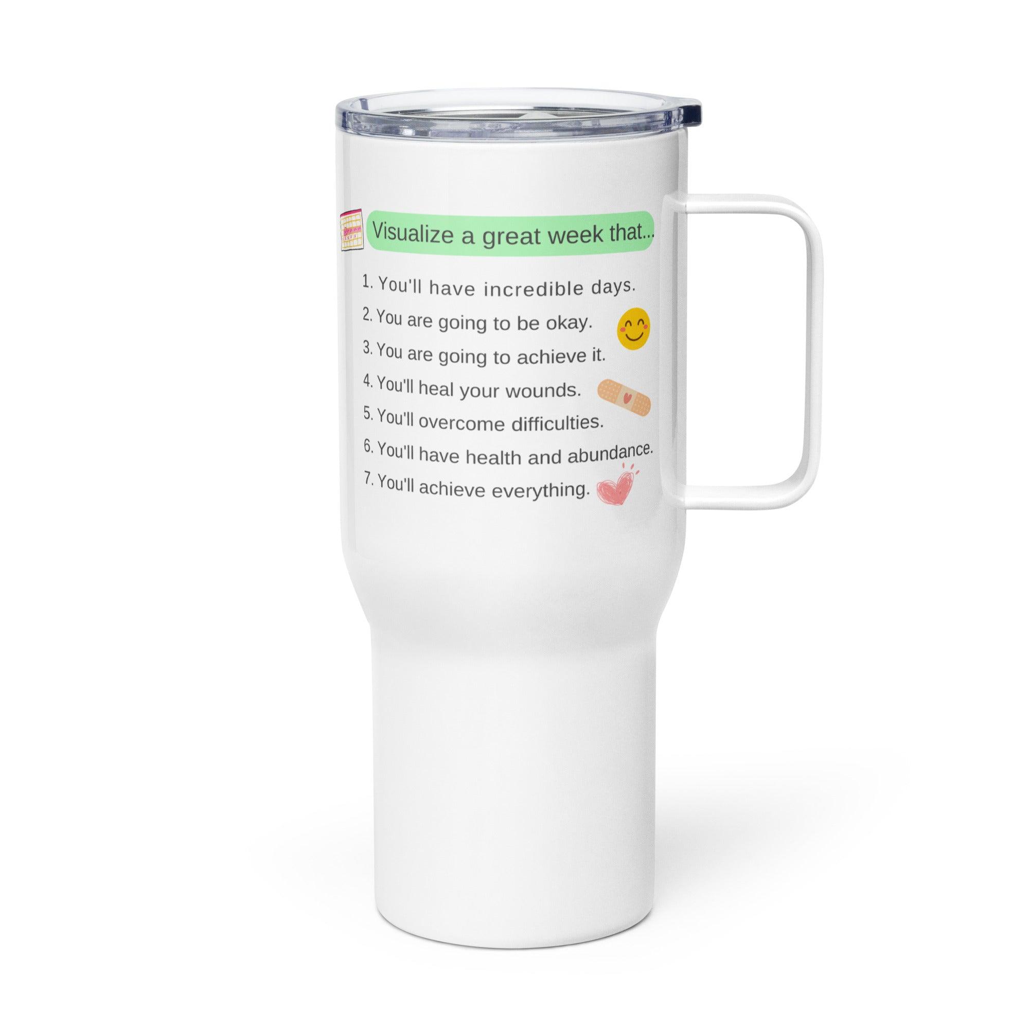 Positive Affirmation Travel Mug - Inspire Cups