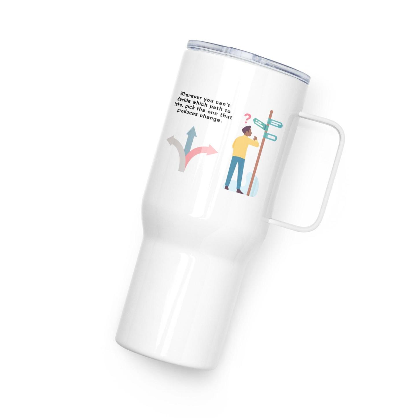 Decision Making Travel Mug - Inspire Cups