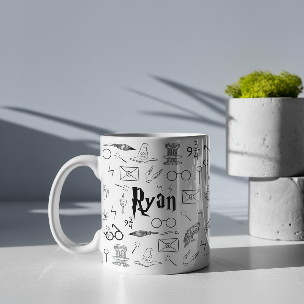  Personalized Wizard Inspired Mug