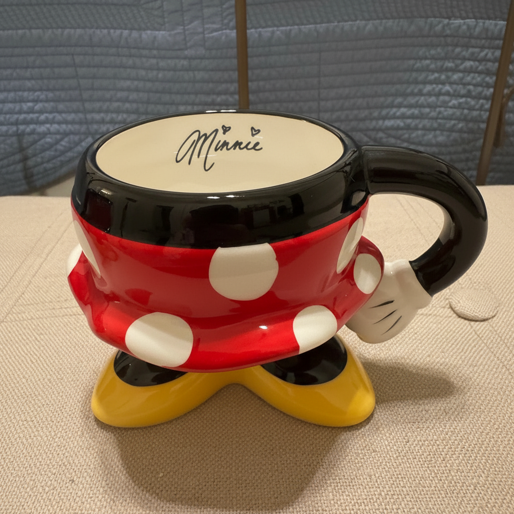 Mickey And Minnie Mouse Half Body Mugs