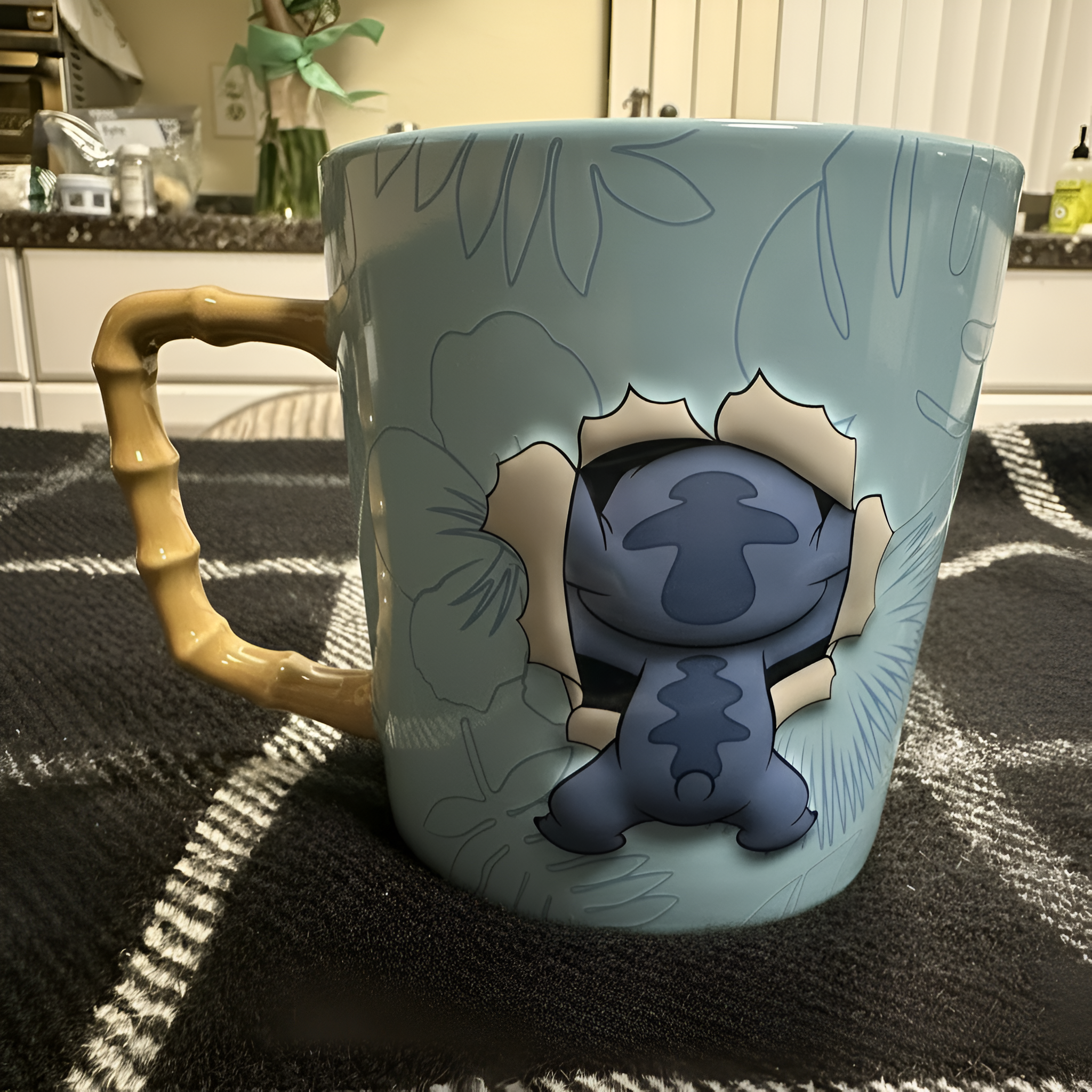 Stitch Character Printed 21 Oz Ceramic Mug