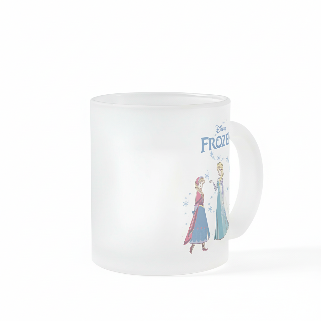 Frozen Frosted Glass Coffee Mug