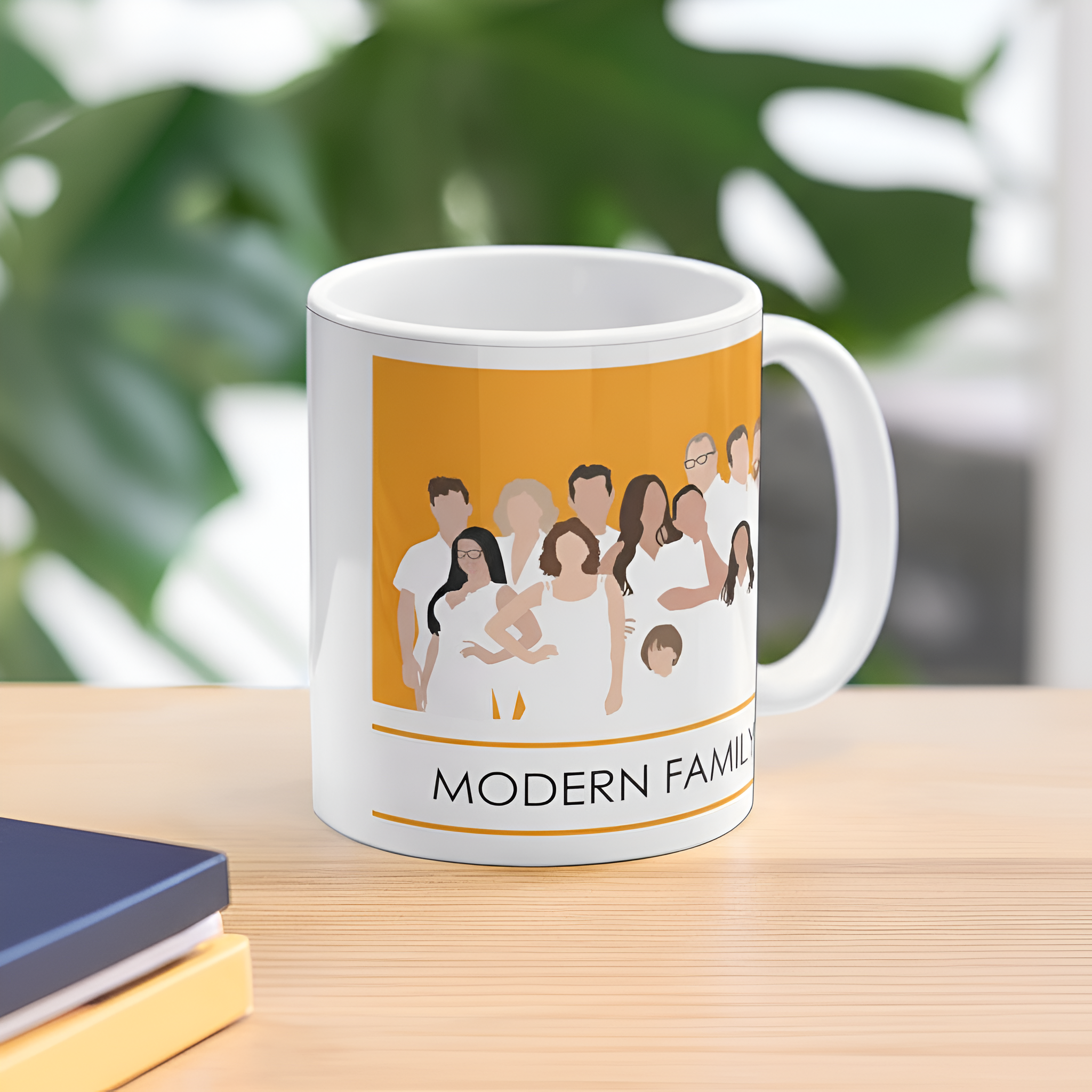 Modern Family TV Show Print Coffee Mug