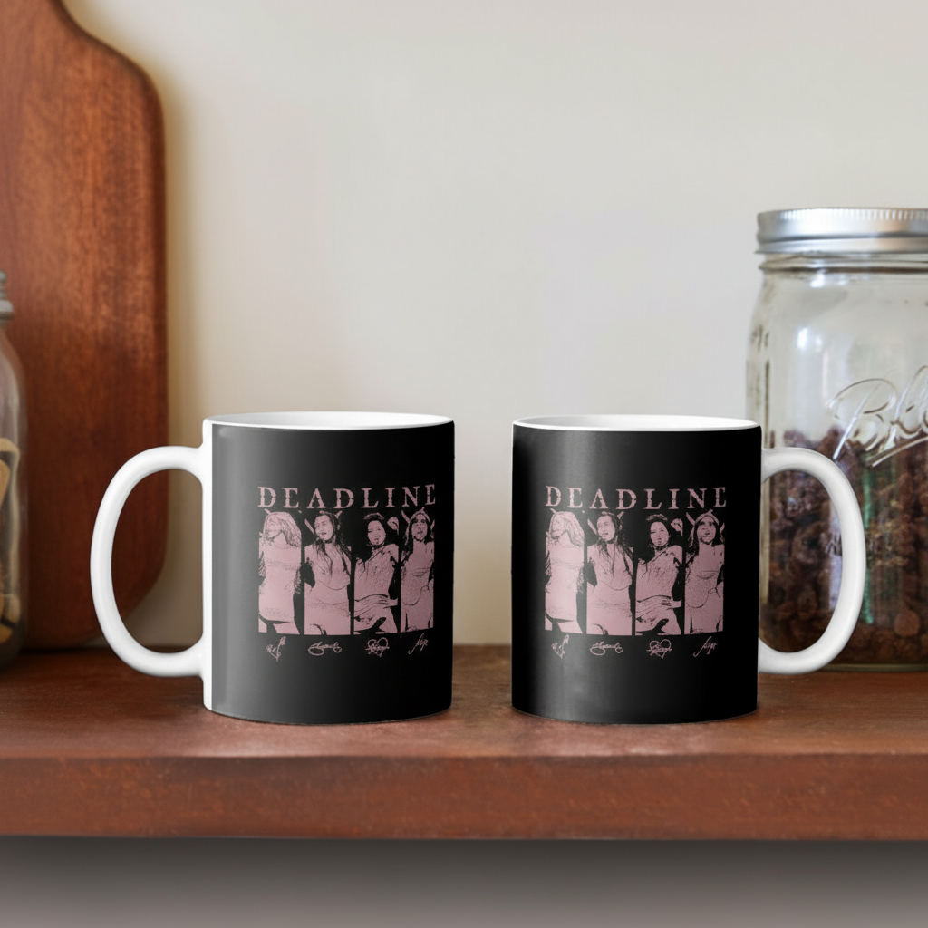 Blackpink Ceramic Coffee Mug With Music Tour Design