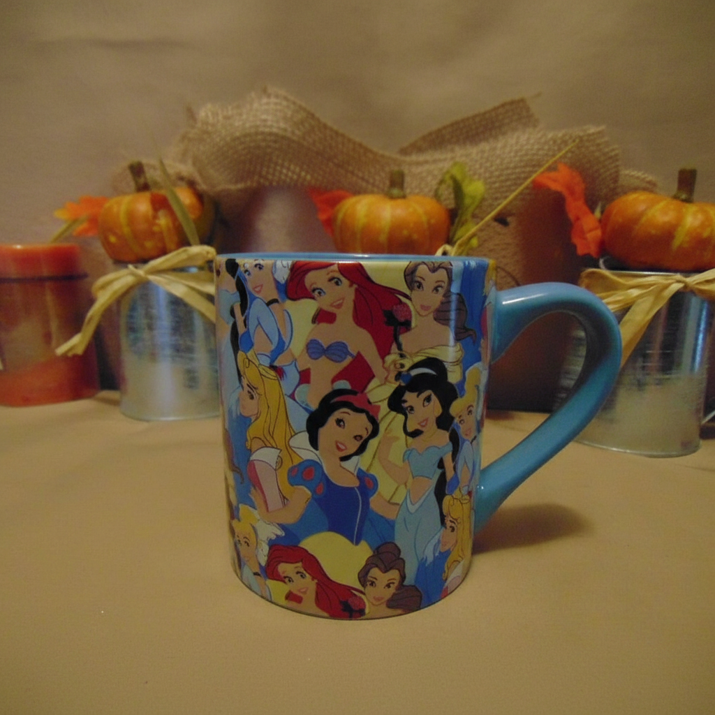 Whimsical Fairytale Princess Collage Ceramic Mug