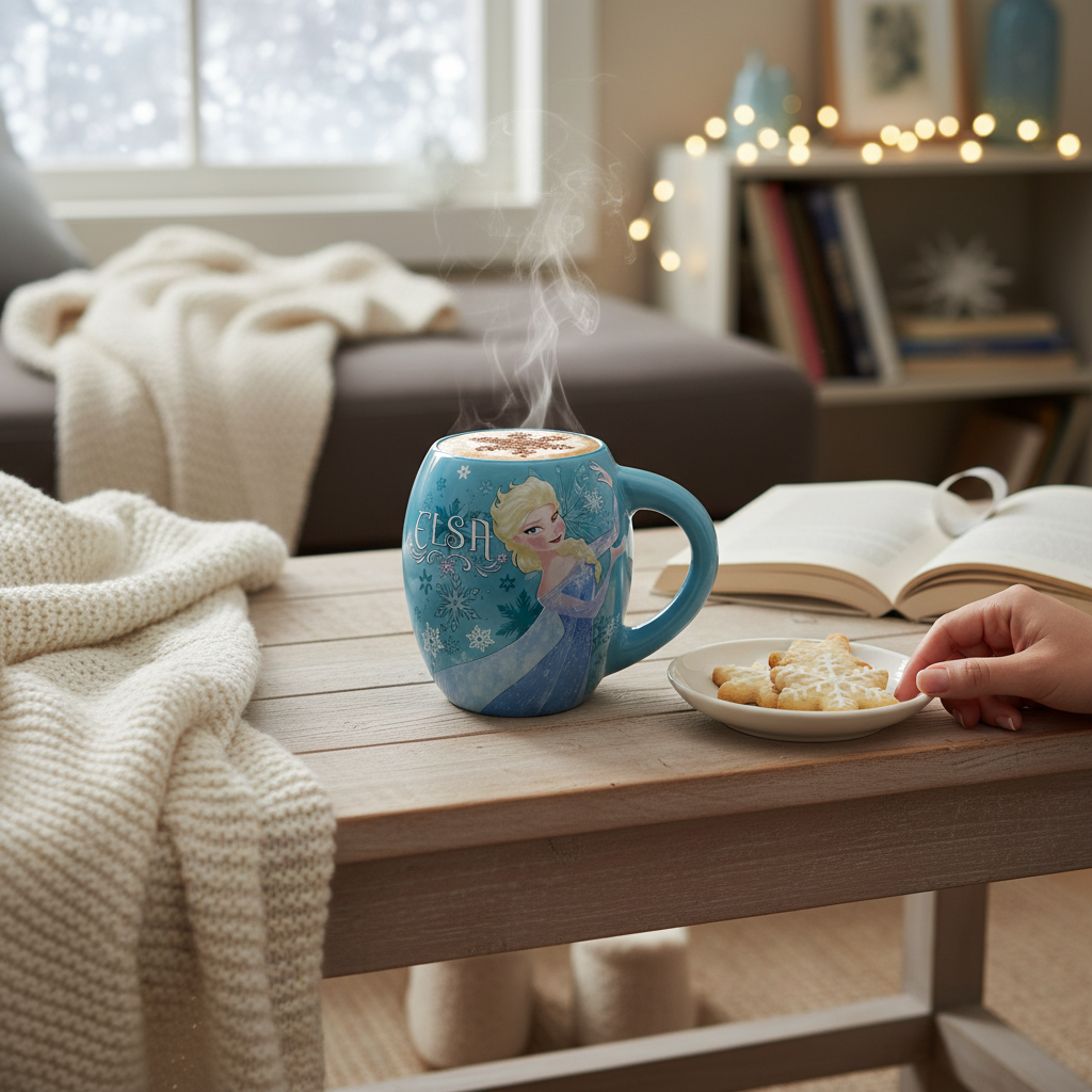 Elsa and Olaf mug.