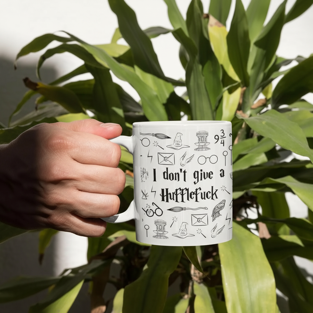 I don't give a Hufflefuck Mug