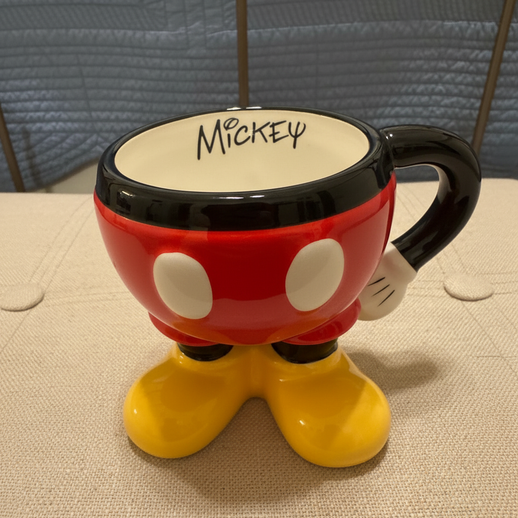 Mickey And Minnie Mouse Half Body Mugs