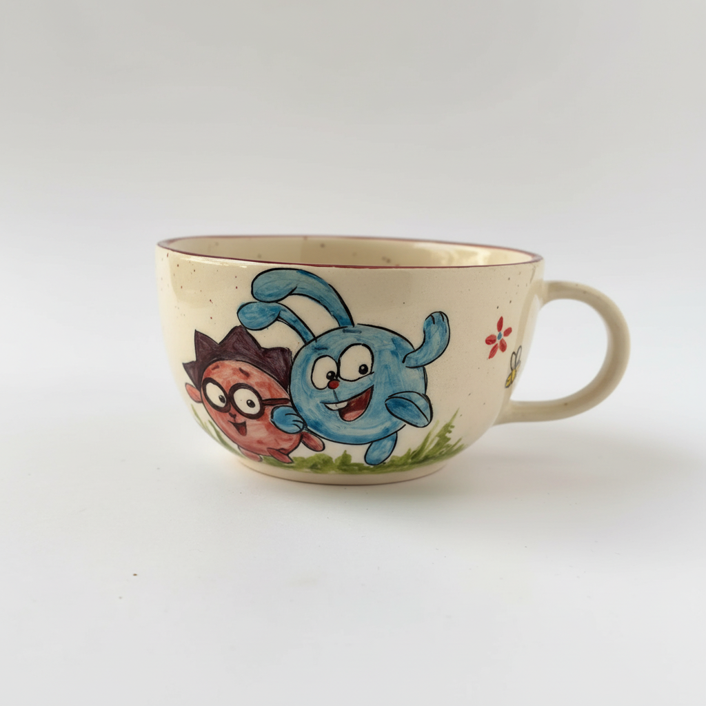Handmade Ceramic Character Coffee Mug