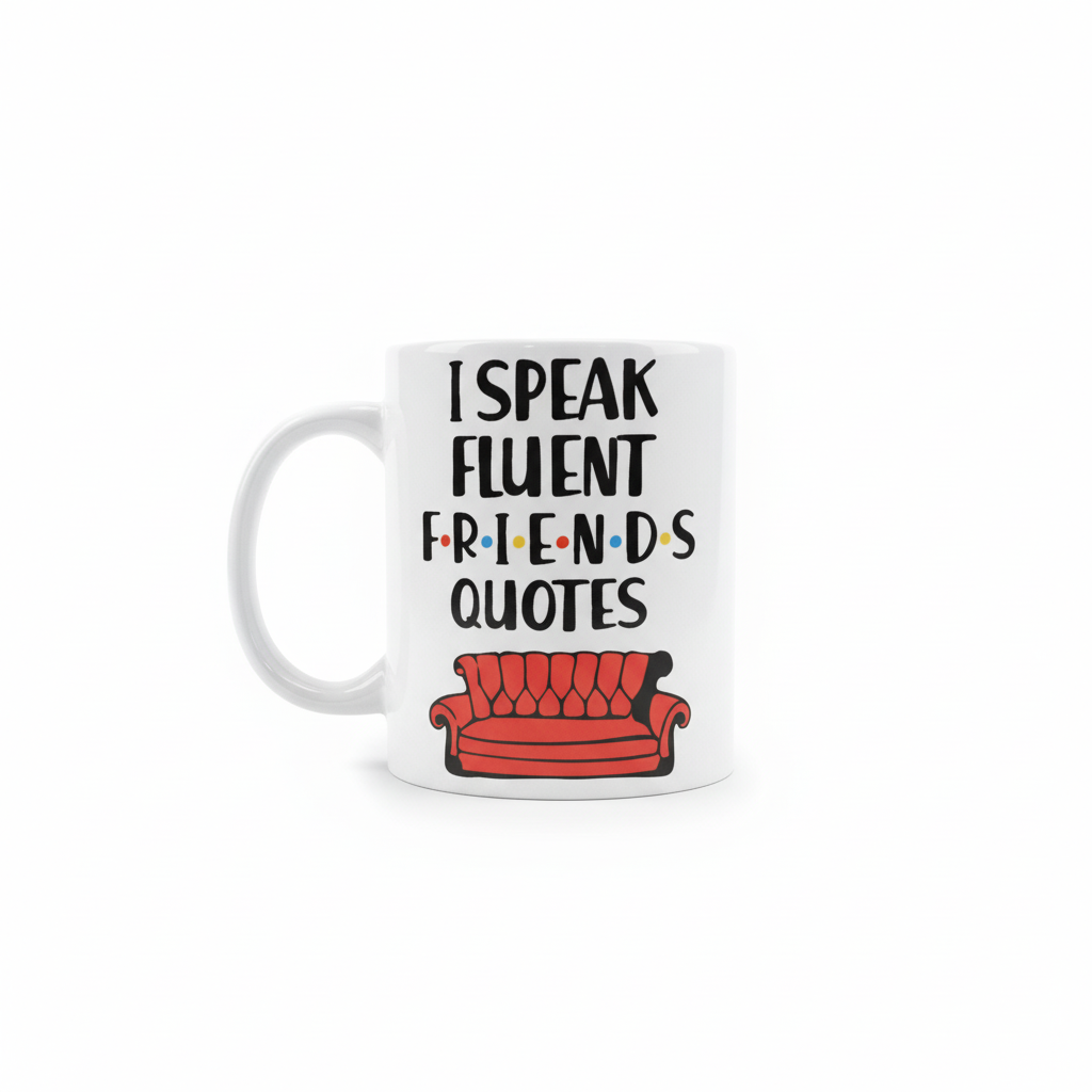 I speak Fluent Friends quotes Coffee Mug