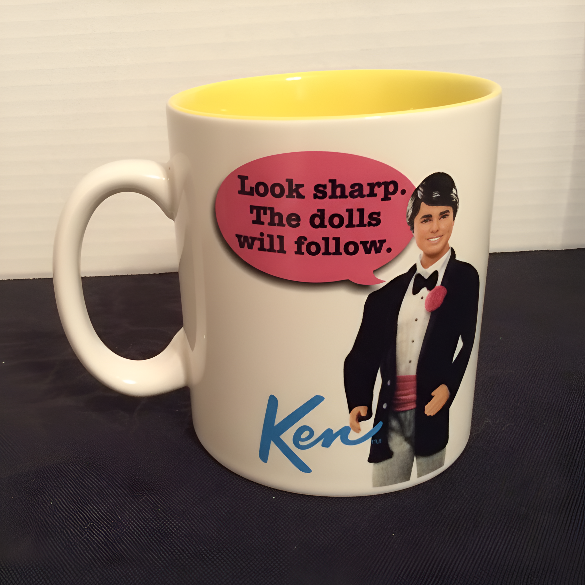 Vintage Ken 2010 Barbie Mug Classic Coffee and Tea Cup