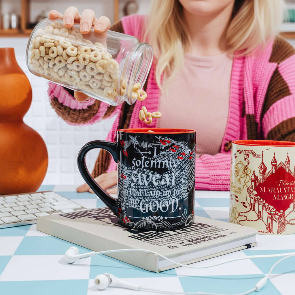 Harry Potter Marauder's Map Quotes Ceramic Mug Set 