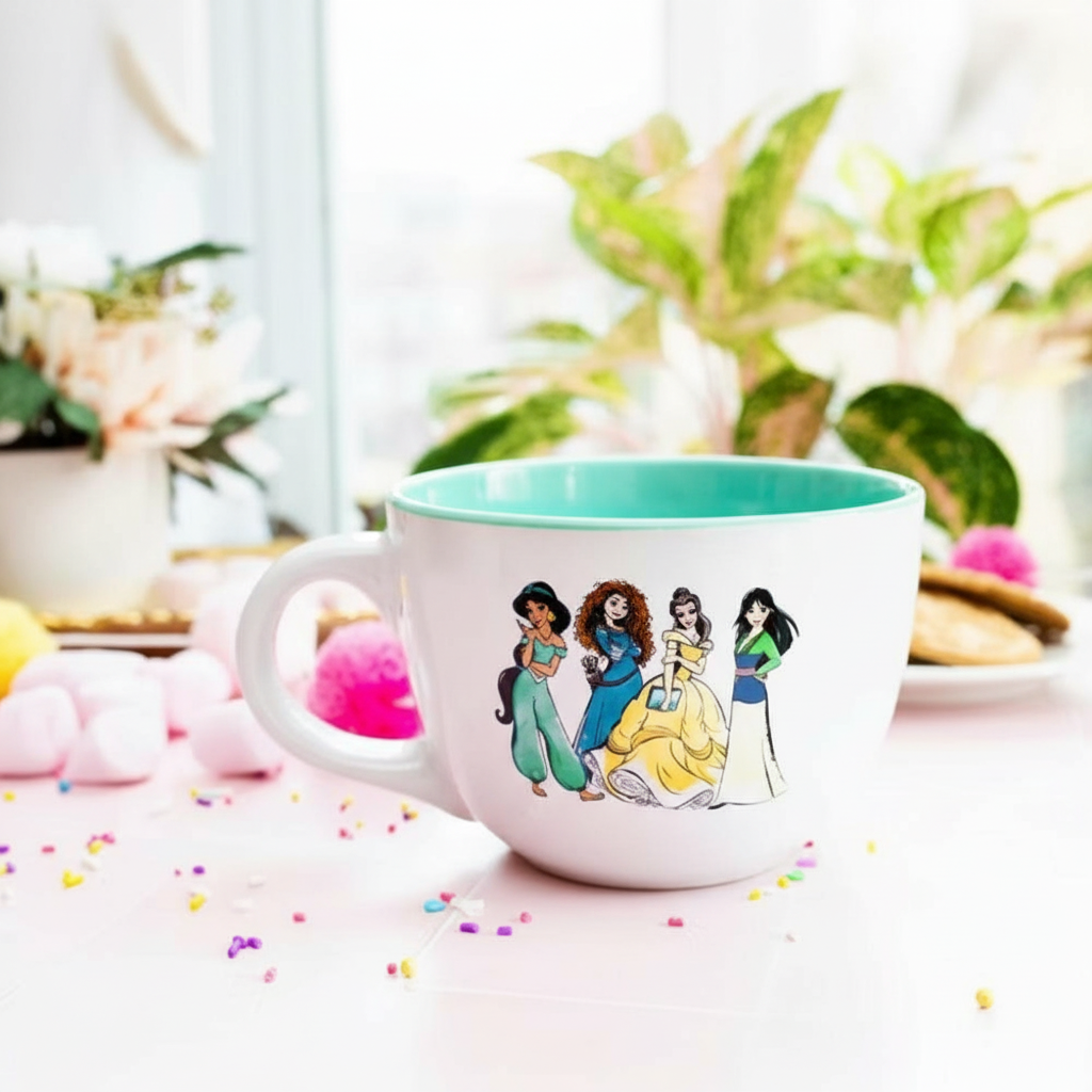 Silver Buffalo Ceramic Soup Mug