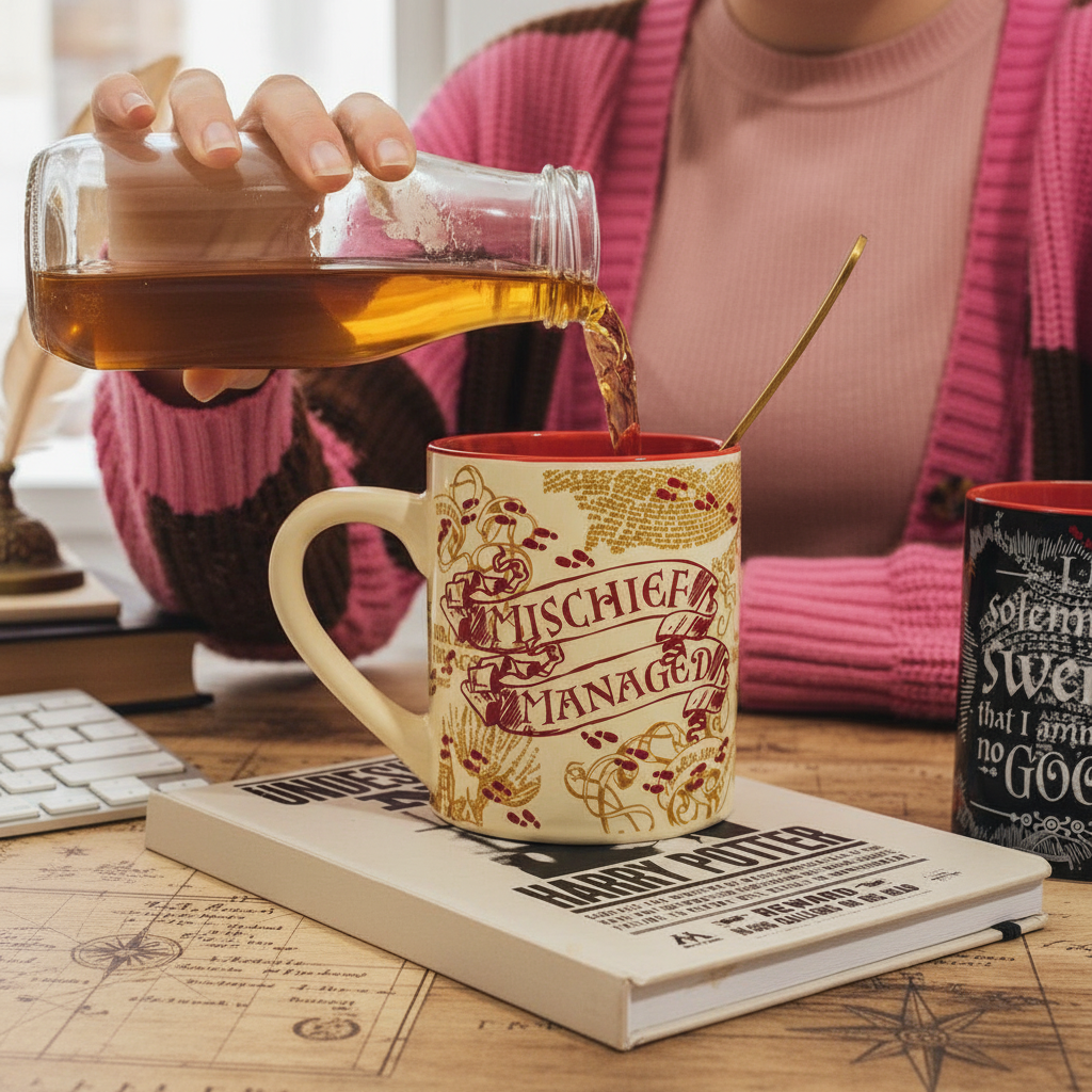 Harry Potter Marauder's Map Quotes Ceramic Mug Set 