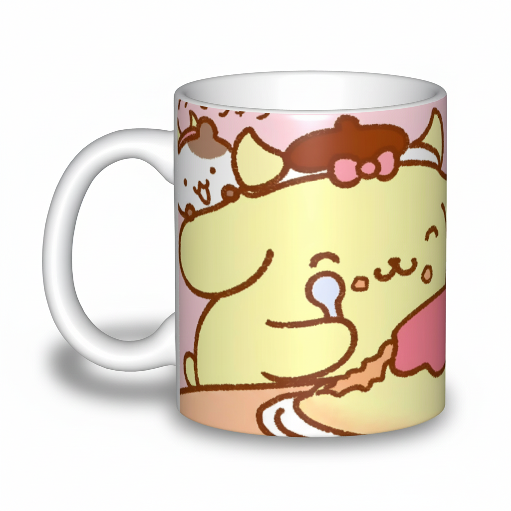 Pompompurin Character Ceramic Coffee Mug Drinkware