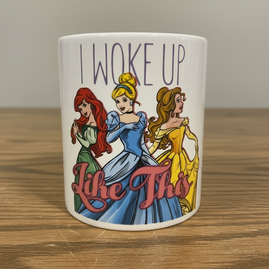 Motivational Princess Quote Ceramic Mug