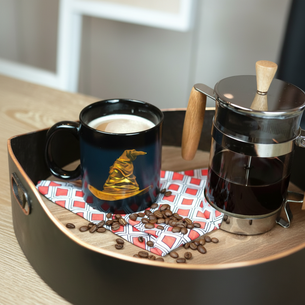 Harry Potter Hufflepuff 20oz Heat Reveal Ceramic Coffee Mug