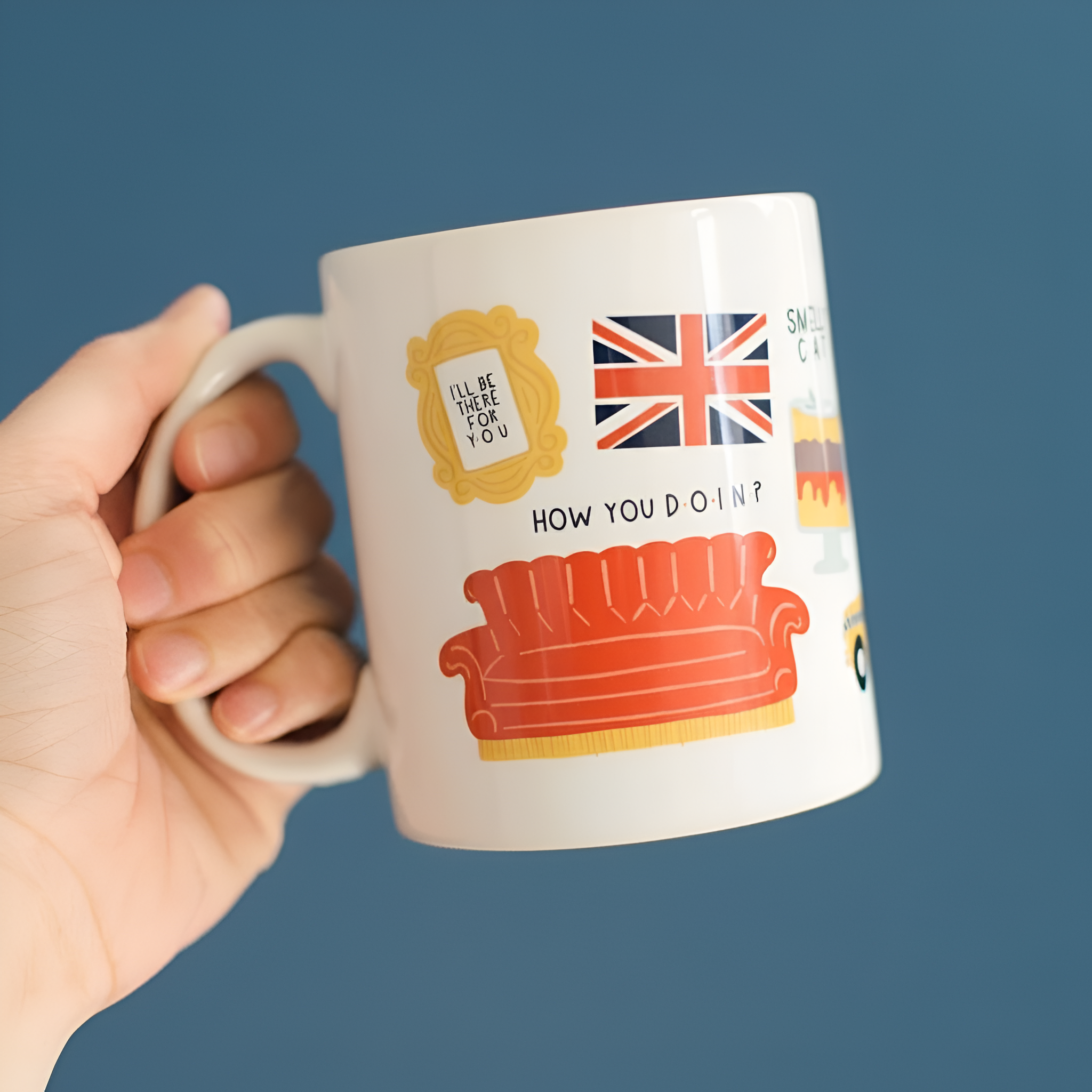 Friends Sitcom Icons Ceramic Coffee Mug 11 Oz