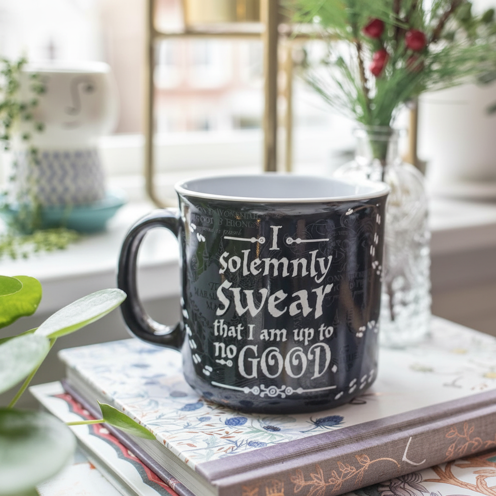 Harry Potter Marauders Map Ceramic Camper Mug