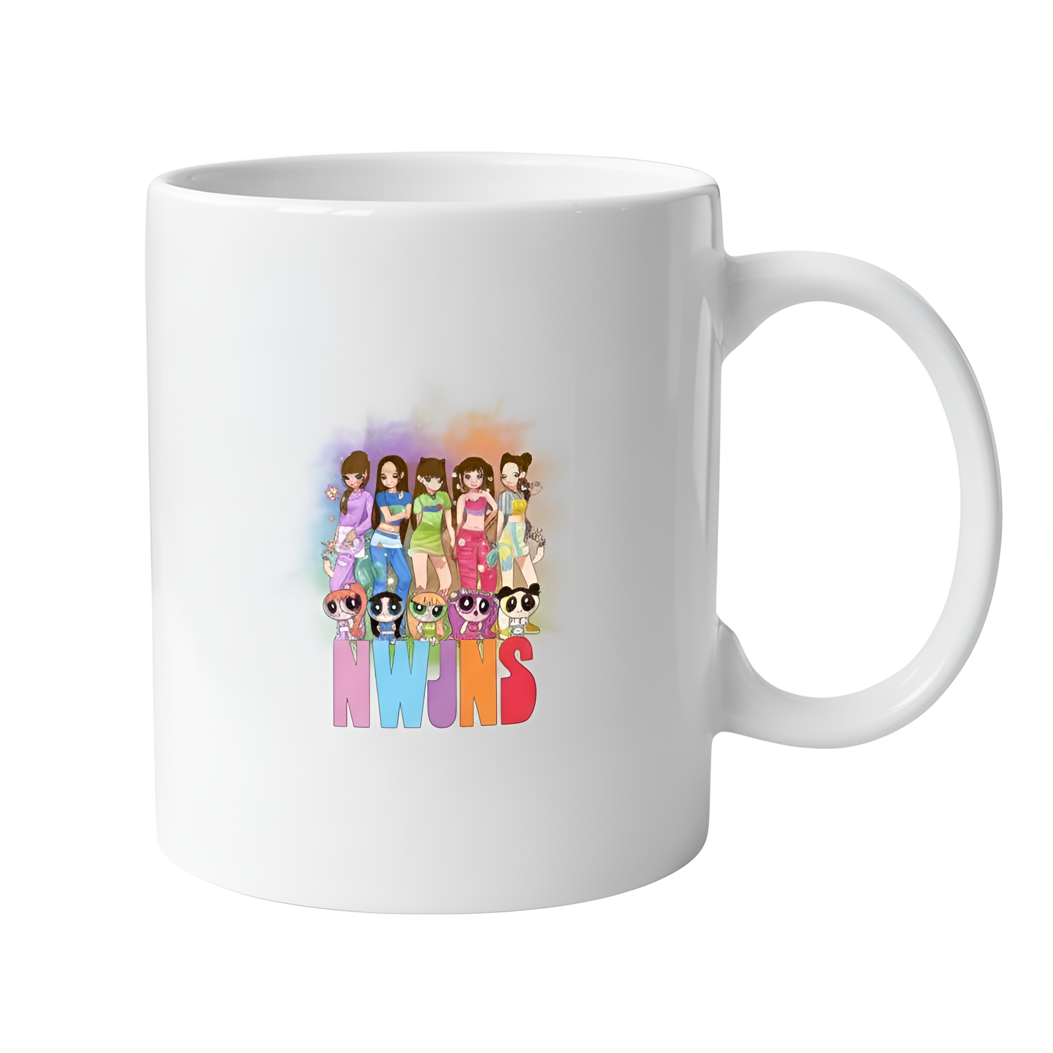 Nwjns Kpop Retro Mugs